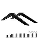 TV Legs for TCL Roku TV Stand Legs, Universal for TCL 28" 32" 40" 43" 49" 50" 55" 65" Roku Smart TV, Replacement Legs for TCL TV Legs 65S555 55S401 50S546 50S423 43S431 40S325 28S405 with Screws