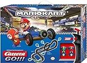 Carrera GO!!! Mario Kart™ - Mach 8 Rennbahn-Set I Rennbahnen und lizensierte Slotcars | bis zu 2 Spieler | Für Jungs und Mädchen ab 6 Jahren & Erwachsene
