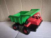 Vtg Big Spielwarenfabrik Plastic Dump Truck Toys  W. Germany Made 10"L 