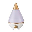 3L Ultrasonic Air Humidifier Aroma Diffuser Aromatherapy Essential Oil LED Lights Mist Maker Fogger Home Appliances for Bedroom, Study, Office, Living Room, Bathroom, Yoga, SPA (A)