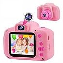 Kids Digital Camera for Girls - Upgrade Toys Camera for Christmas Birthday Gift - 1080P Video Cameras for Kids 3-12 Years Old (Multicolor)