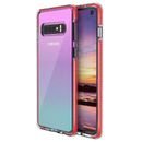 For Samsung Galaxy S10/S10 Plus Shockproof TPU Clear Hybrid Case w/ Glass Screen