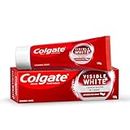 Colgate Visible White Toothpaste (100g) Teeth Whitening Starts in 1 week, Safe on Enamel, Stain Removal and Minty Flavour for Fresh Breath