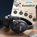 Mpow Bluetooth 5.0 Headphones ANC Wireless PC Headset CVC 8.0 Noise Cancelling
