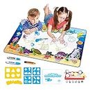 Water Doodle Mat- World Map / 70002-1/70080/ 90005/90002 /90001/70003 for Kids, Boys and Girls |Water Doodle Mat Kids| Water Doodle Mat Toys |Water Doodle Mat abc (90002)