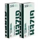 200-2000 x GIZEH Filter MENTHOL Smoking Paper TUBES Cigarette Tobacco White Tips UK (200 x GIZEH MENTHOL WHITE TUBES)