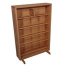 Rebrilliant 275 CD Dowel Multimedia Storage Rack Wood/Solid Wood in Brown | 33.5 H x 24.25 W x 6.5 D in | Wayfair 0AD3784D6E3543828806A9A634000F55