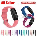 Replacement Silicone Watch Wrist Sports Band For Fitbit Inspire 2 Wristband