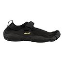Vibram Men's KSO Trail Running Shoe, Black, 46 EU/11.5-12 US M