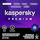 Kaspersky Premium Total Security 2024 | 10 Geräte | 2 Jahre | Anti-Phishing und Firewall | Unbegrenzter VPN | Passwort-Manager | Kindersicherung | 24/7 Unterstützung | PC/Mac/Mobile | Code per Email
