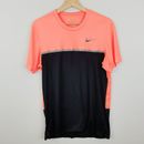 NIKE TENNIS Mens Size M Short Sleeve Challenger Tennis Crew Tee / T-Shirt