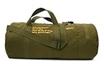 F Gear Soldier Olive 74L Canvas Travel Duffle Bag Stylish & Spacious for Outdoors Campers Short trips Lightweight Foldable with Detachable Shoulder Strap, Water Resistant|Made In India|1 year warranty