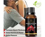 Natural Enhancement Oil Enhances Growth Increase-size For Male 100% Pure 30 ml