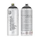 Montana Cans MXE-M9000 Montana Effect 400 ml Marble Color, Black Spray Paint,