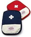 AVIROM Mini First Aid Bag - First Aid Kit Bag Empty for Home Outdoor Travel Camping Hiking, Mini Empty Medical Storage Bag Portable Pouch