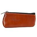 Tobacco Pouch, Tobacco Bag Portable Zippered PU Leather Pouch Bag Case Holder for Preserving Tobacco & Smoking Pipe
