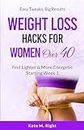 Weight Loss Hacks for Women Over 40: Feel Lighter and More Energetic Starting Week 1