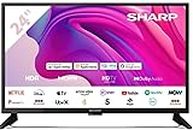 SHARP 24FD2K 24 inch 720 P HD Ready Smart LED TV Freeview Play (2023)