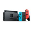 Nintendo Switch Console V2 2019 - Neon Blue/Red Controllers -Very Good Condition
