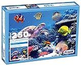 Frank Life Underwater Jigsaw Puzzle (250 Pieces) for Kids Above 9+ Years - Fun & Challenging Brain Booster Games | Educational Puzzle for Focus and Memory -34507