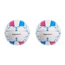 Amazon Basics - Palla da pallavolo, per giocatori amatoriali, misura 5, Bianco