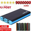 4USB Portable 9000000mah Power Bank Pack Backup Battery Charger For Mobile Phone