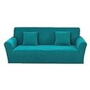 HSBAIS Funda de sofá de Slipcovers para sillón reclinable de Cuero - Plaid Grueso Antideslizante Protector para sofás para Proteger Muebles,Green_recliners
