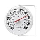 Taylor Precision Springfield Big and Bold Thermometer with Mounting Bracket, 5.25 Inch, White