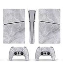 Guugoon Full Set Skins Compatible with PS5 Slim Digital Console and Controller, PS5 Slim Digital Decoration and Protective Stickers,25
