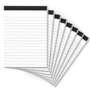 8 Pack Notepad Small Notepads Refills 4 x 6 Inch Memo Pads Lined Paper Pad Writing Note Pads 4 x 6” Scratch Pads Server Writing Pads Small Pocket Notebook with 30 Sheets in Each Pad for School Office