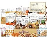 ANT&CHID Assorted Gourmet Nuts and Snacks Gift Set Hamper for Nut Lovers -Includes a variety of Cashews|Salted Peanuts|Brazil Nuts|Mixed Nuts|Chilli Rice Crackers -Gifts for All Ages and Any Occasion