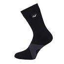 OTTERSHELL Waterproof Socks, Breathable Waterproof Socks for Men Skiing Cycling Wading Kayaking Running Socks (medium Black)