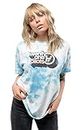 Twenty One Pilots T Shirt Vintage Block Holiday Band Logo Unisex Bleu Dip Dye Size L