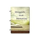 100yellow® Memories Scrapbook - Photo Album Book for Precious Moments & Special Memories| 40 A4 pages | Size : 21 cm x 29.5 cm |Multicolour