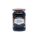 Mackays Seedless BlackBerry Preserve Jam for Bread | Made in Small Batches | Vegan | No Artificial Color and Flavor | Gluten Free | Natural Fruit Jam with Real Fruits - 340g