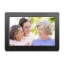Digital Frame for Photos 10 inch Digital Picture Frame with HD IPS Display Picture Frame with Motion Sensor/Video/Background Music/Calendar/Clock/Auto-Rotate/Best Gifts by FLYAMAPIRIT