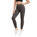 Janly Womens Trousers,Womens Gym Leggings Ladies High Waisted Black Leggings for Women Workout Gym Sports for Yoga Fitness Running ESJAOC57