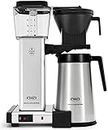Moccamaster 79312 10-Cup Coffee Brewer with Thermal Carafe, Polished Silver