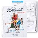 Murray Sporting Goods Basketball Playbook - Coaches Journal Notebook with Over 100+ Plays - Perfect Coaching Equipment Gift