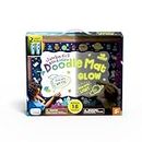 Chuckle & Roar - Aqua Draw Doodle Mat Glow - Water Color Magic Mat - Erase by Letting Mat Dry - Easy Play Anywhere - Ages 3 and Up