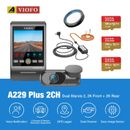 VIOFO A229 Plus 2 Channel Front 2K+Rear 2K Dual Sony Starvis 2 Sensor Wi-Fi GPS