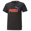 PUMA T-Shirt Puma ESS+ 2 Col Logo Tee B Nero 5-6 ANNI Nero 61