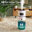  Commercial 4 Gal Large Humidifiers Industrial Humidifier 360° Whole-House Style