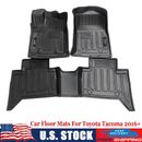 For TOYOTA Tacoma TPE Rubber All Weather Floor Liner/Mats Waterproof Accessories