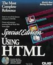 Using HTML Special Edition (Special Edition Using)