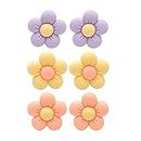 ATORSE® 6Pcs Flower Air Vent Clips Charms Car Accessories For Women Girls