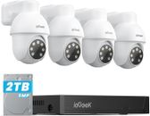 ieGeek PoE Security Camera System,5MP Outdoor/Indoor PoE Cameras with 8CH NVR