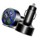 MUVIT® 3.0A Rapid Car Charger (Qualcomm Certified) (5 Ports USB car Charger)