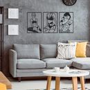 Modern Frameless Metal Mural for Home Decor - Perfect for Living Room, Bedroom