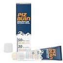 PIZ BUIN Mountain 2-in-1 Sonnencreme LSF 50+ (20 ml) und Lippenpflege LSF 30 (2,3 ml), feuchtigkeitsspendender Sonnenschutz speziell fürs Skifahren und Wandern, schützt vor Wind und Kälte